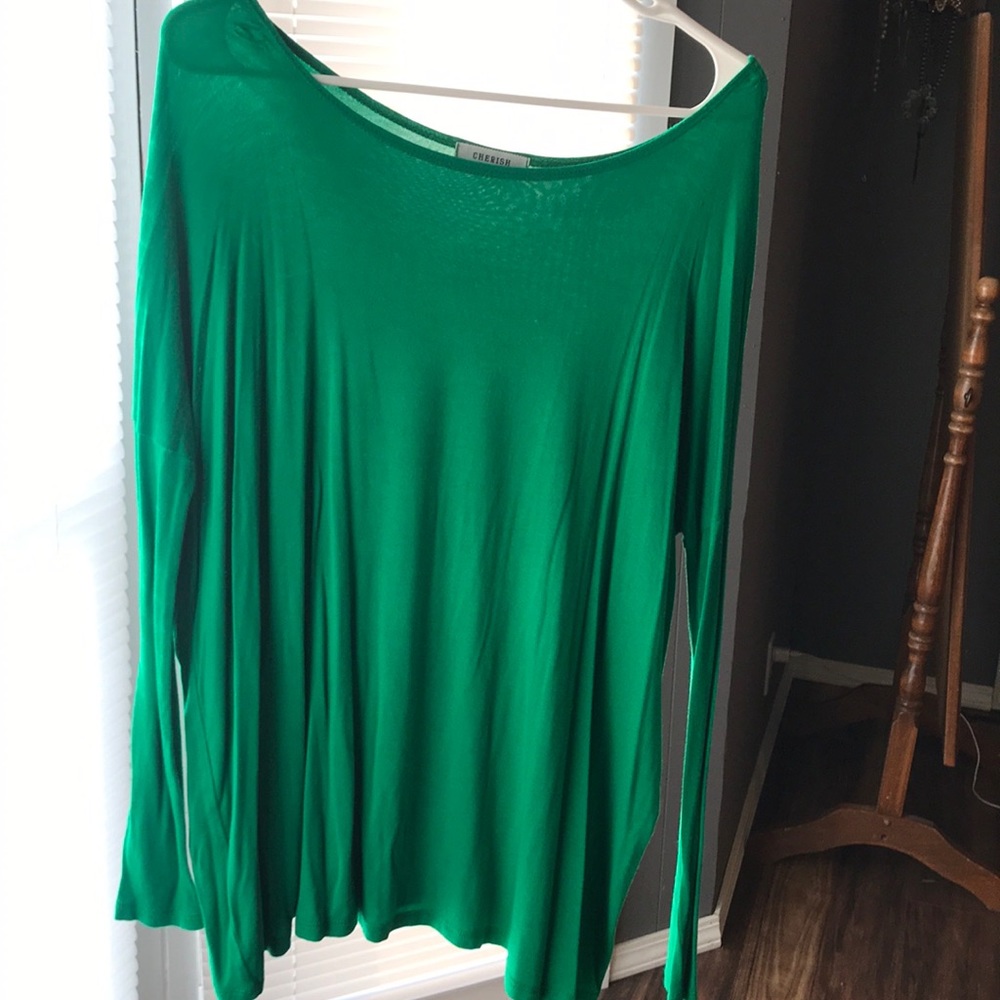 Holiday Green Cherish Tunic.